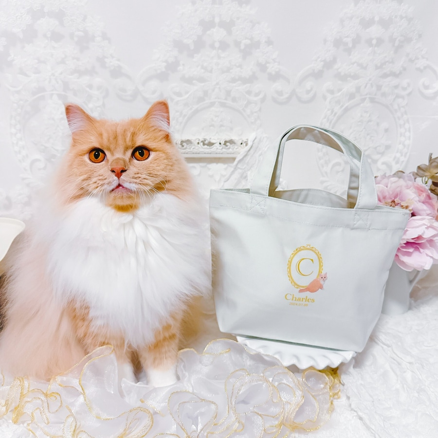 ペットのお写真でかわいいトートバッグ