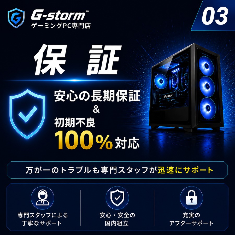 選ばれる理由【保証】