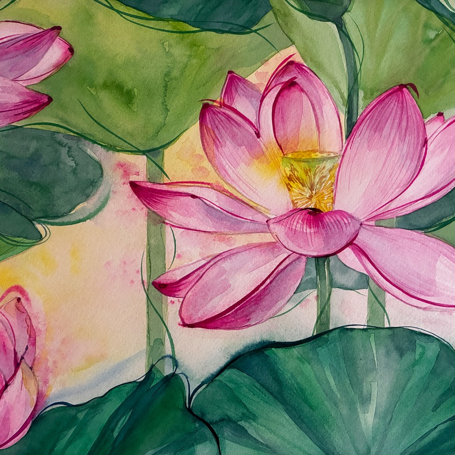 Hand-painted by infinity artist NAO, Japan.