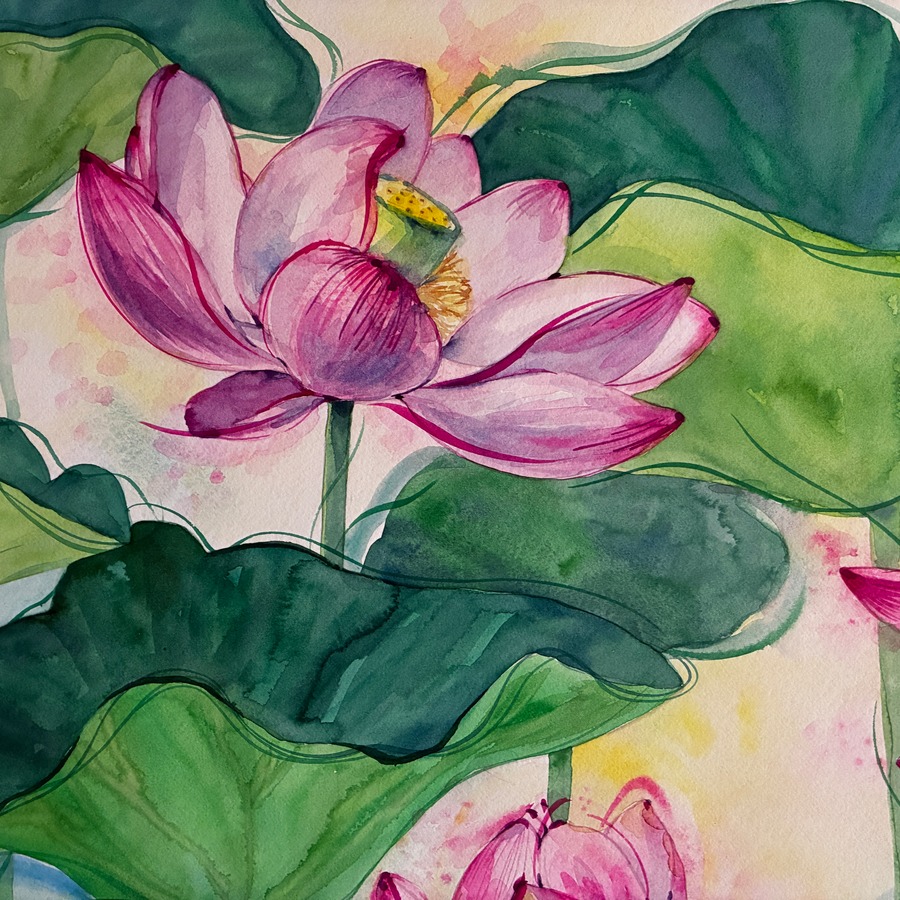 Hand-painted by infinity artist NAO, Japan.