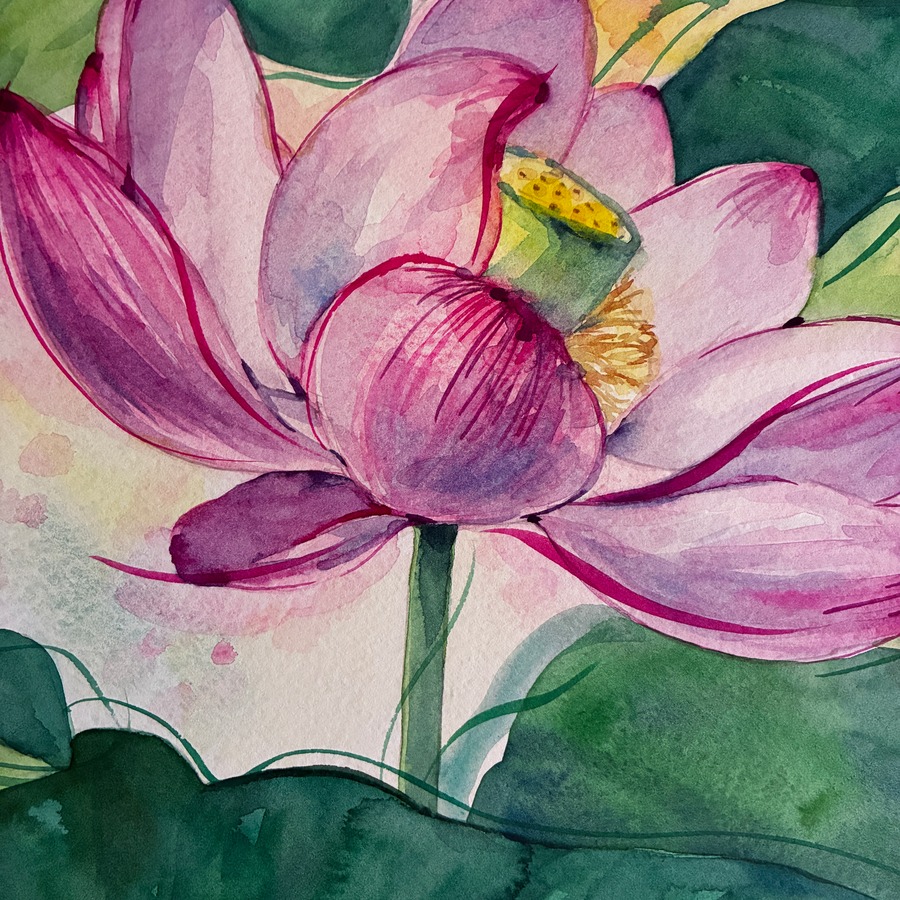 Hand-painted by infinity artist NAO, Japan.