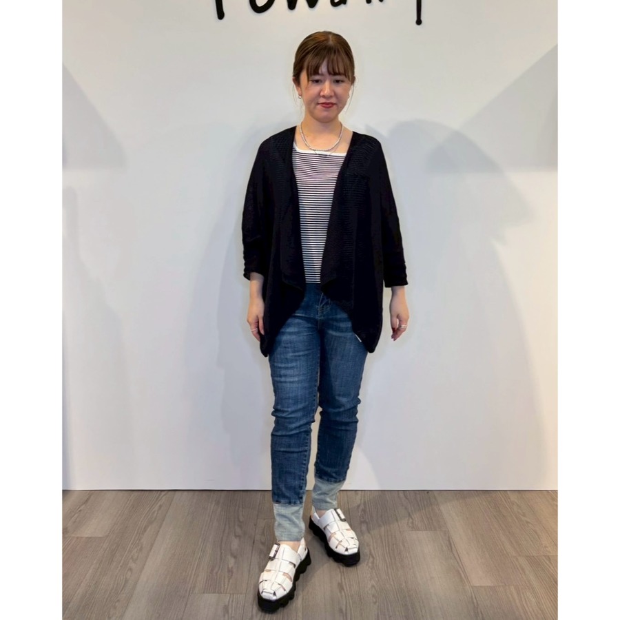 新宿店 148cm  /  着用カラー ブラックネイビー