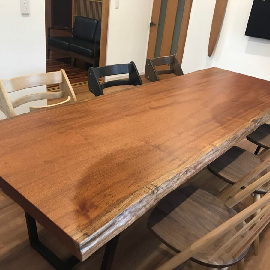 《納品事例》サペリ　一枚板