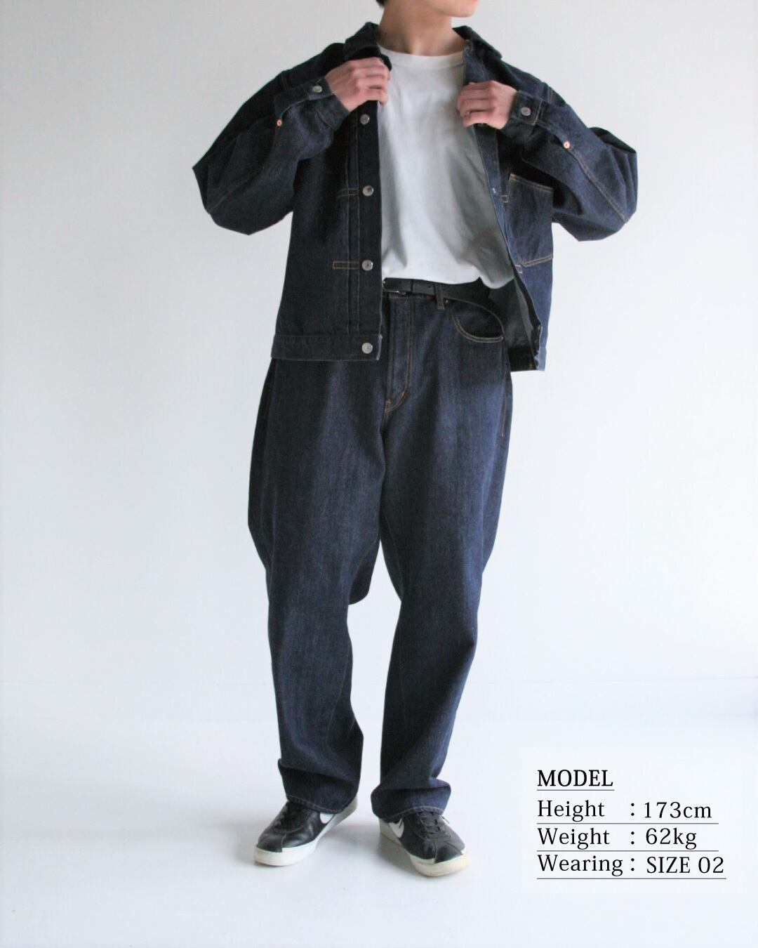 ANACHRONORM / FRONT TUCK DENIM JACKET | GANKO