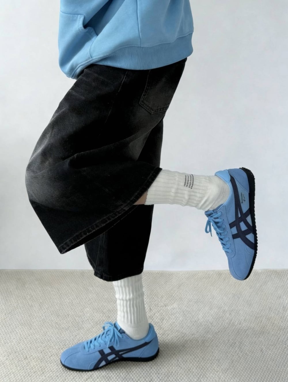 日本未入荷 Onitsuka Tiger Runspark スカイブルー ユニセックス