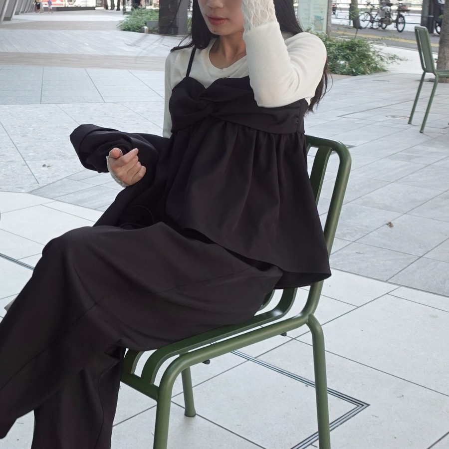 159cm / black
