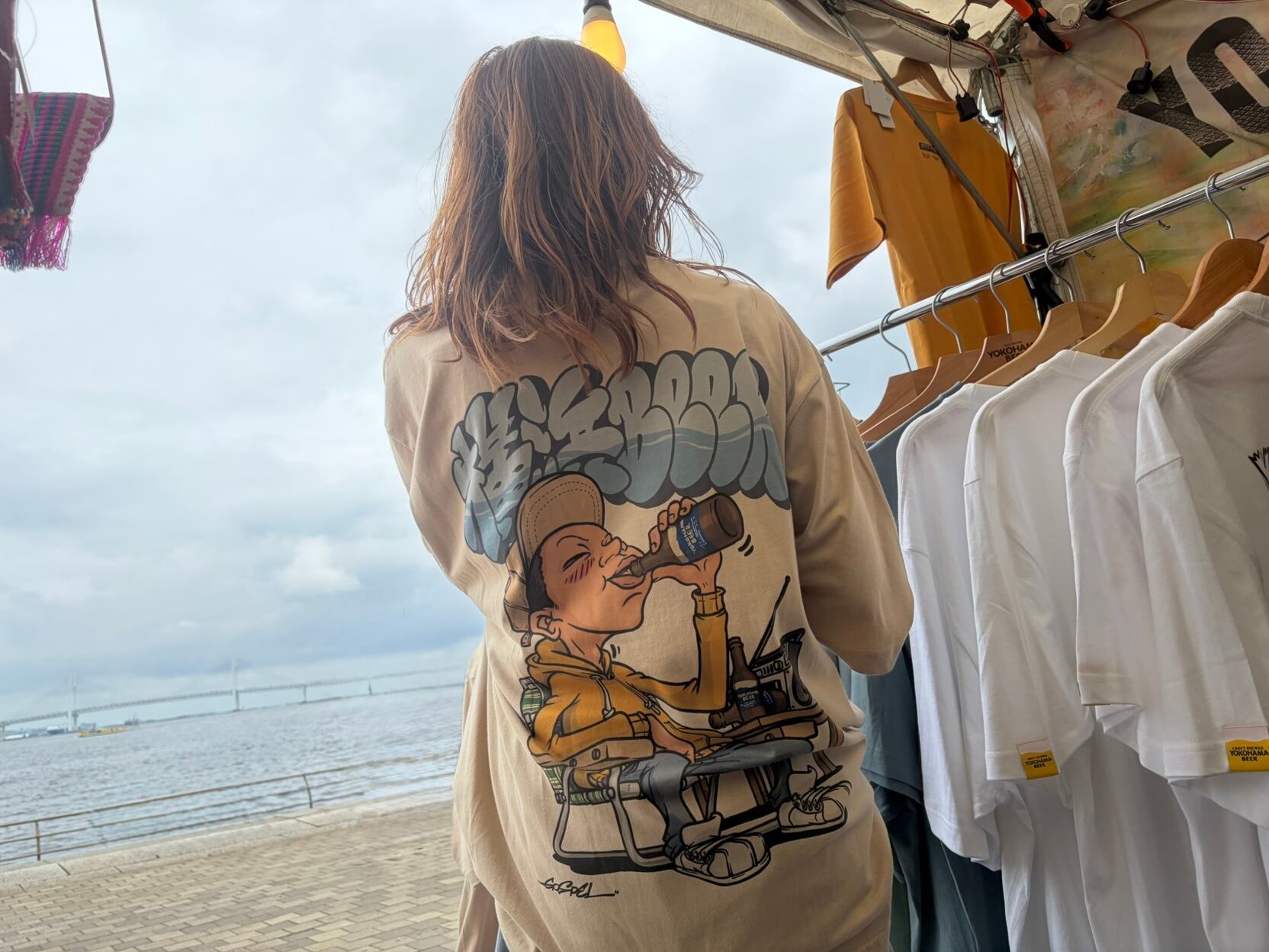 Street Art コラボレーション①【GOSPEL 】ビッグシルエットTシャツ