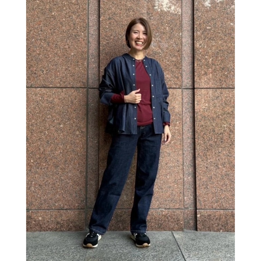 福岡店 156cm  /  着用カラー indigo