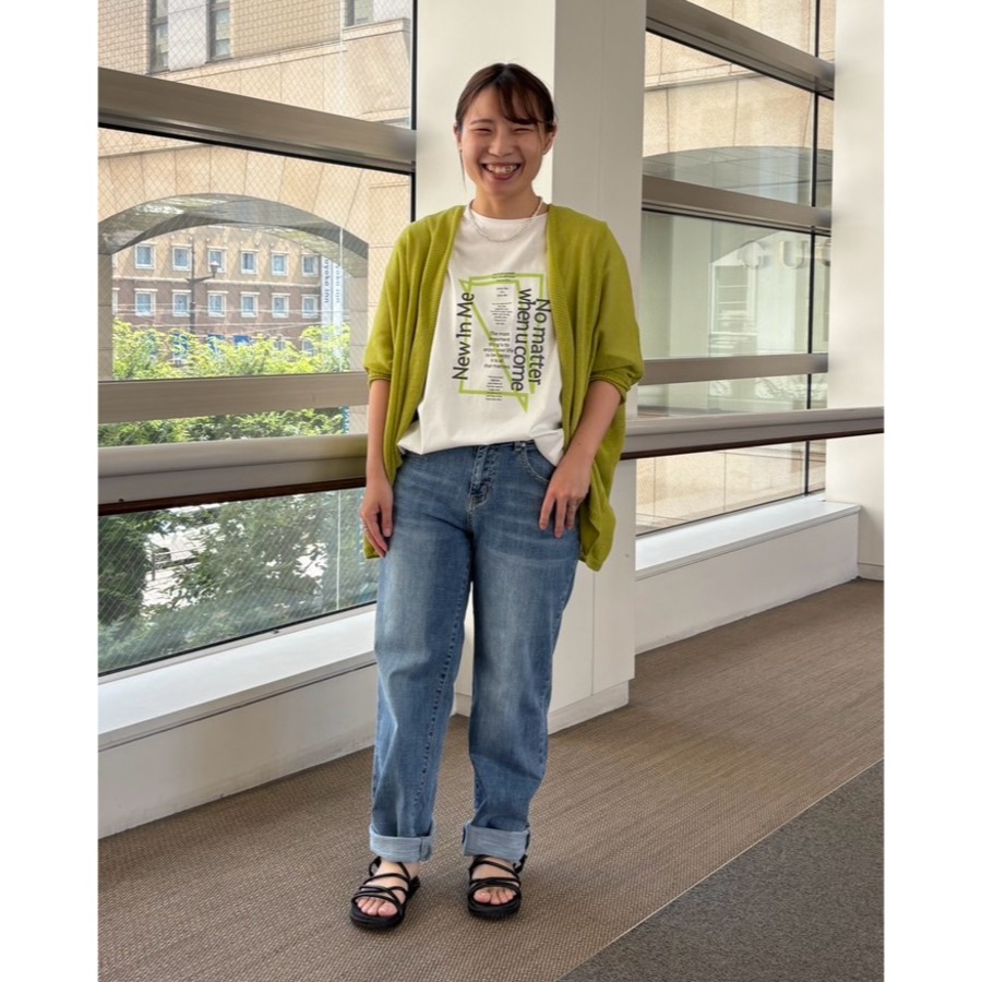 熊本店 149cm  /  着用カラー OFF WHITE