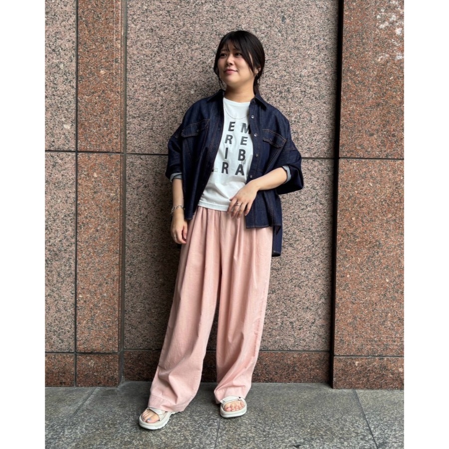 福岡店 159cm  /  着用カラー OFF WHITE