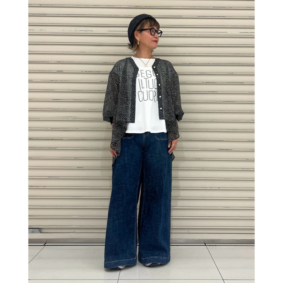 熊本店 165cm  /  着用カラー OFF WHITE