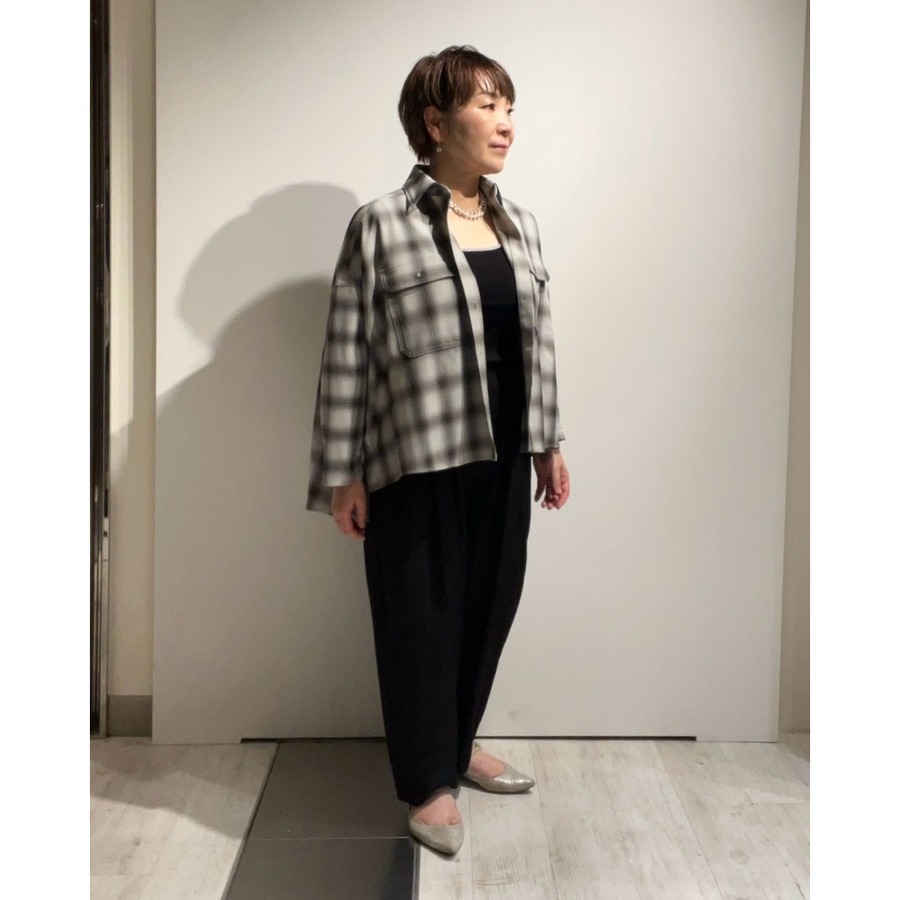 千葉店 154cm  /  着用カラー モカベージュ（柄）
