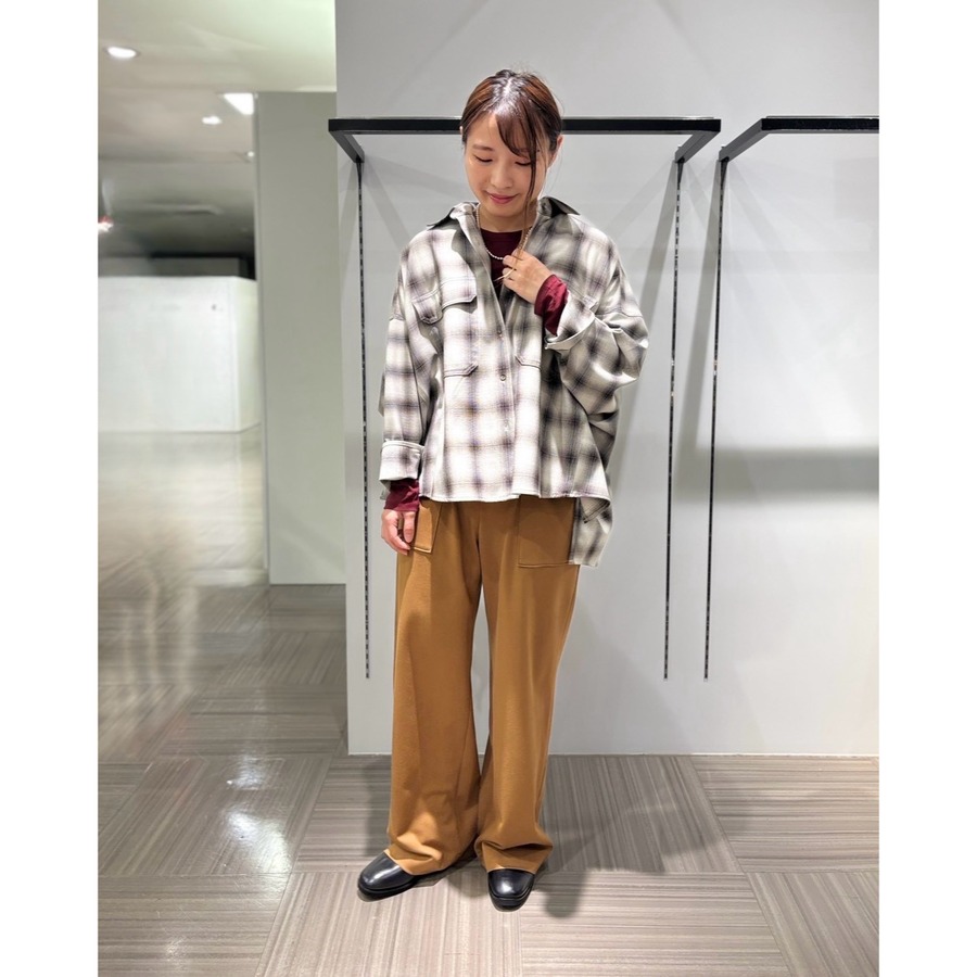 熊本店 149cm  /  着用カラー モカベージュ（柄）