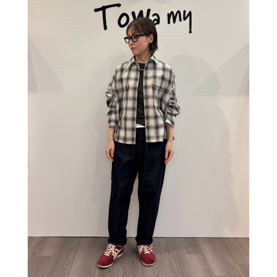 新宿店 162cm  /  着用カラー モカベージュ（柄）