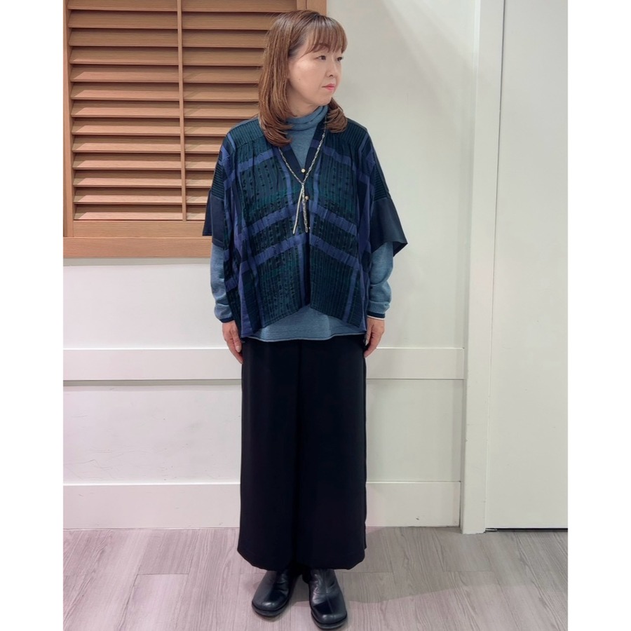 川越店 158cm  /  着用カラー 紺系