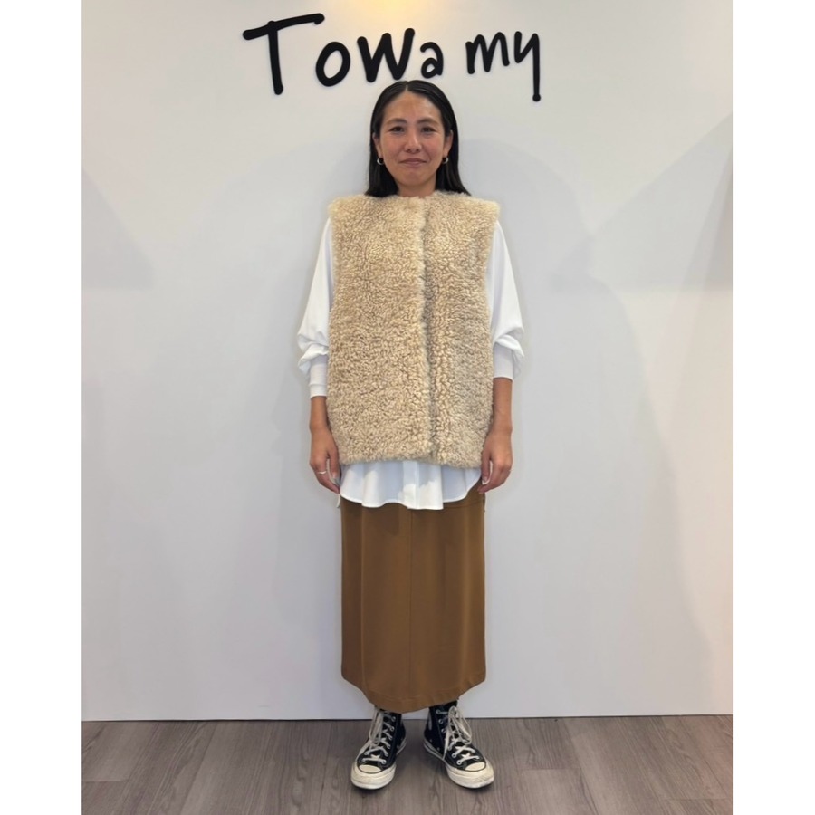 新宿店 158cm  /  着用カラー camel