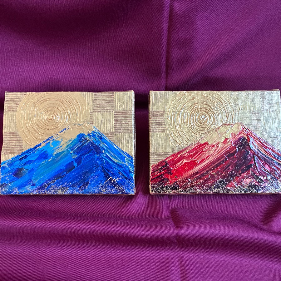 Hand-painted by infinity artist NAO, Japan.