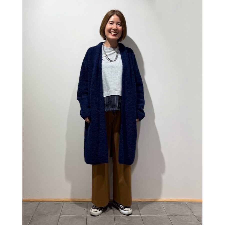 福岡店 156cm  /  着用カラー ネイビー