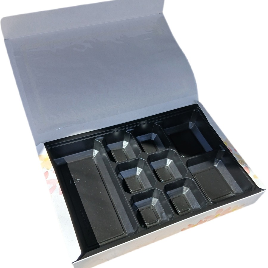 紙BOX花流多90×60　C-9黒ｶﾙﾌﾟｾｯﾄ