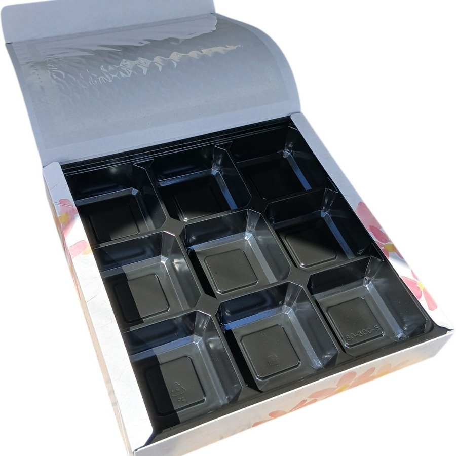 紙BOX花流多80-80 C-8黒ｾｯﾄ