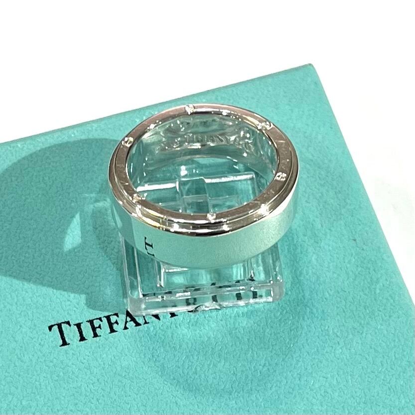 TIFFANY&CO.】【21.5号 】2939 洗練。メトロポリス リング／幅1.1cm