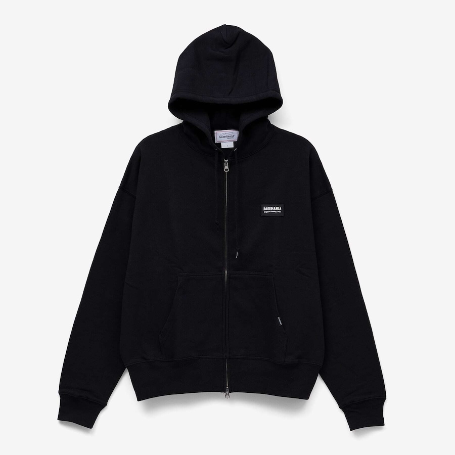 Box Logo Rubber Patch Zip Parka