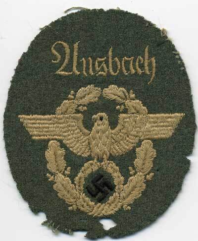 WWII ドイツ軍 陸軍 野戦憲兵（Feld Gendarmerie)/国家地方警察