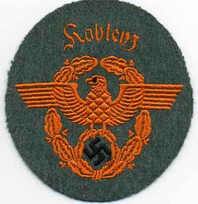 WWII ドイツ軍 陸軍 野戦憲兵（Feld Gendarmerie)/国家地方警察