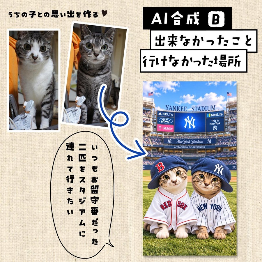 うちの子を夢の場所へ…
