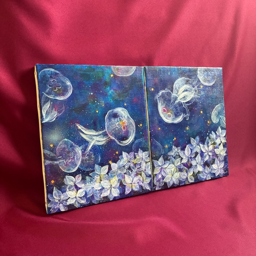 Hand-painted by infinity artist NAO, Japan.