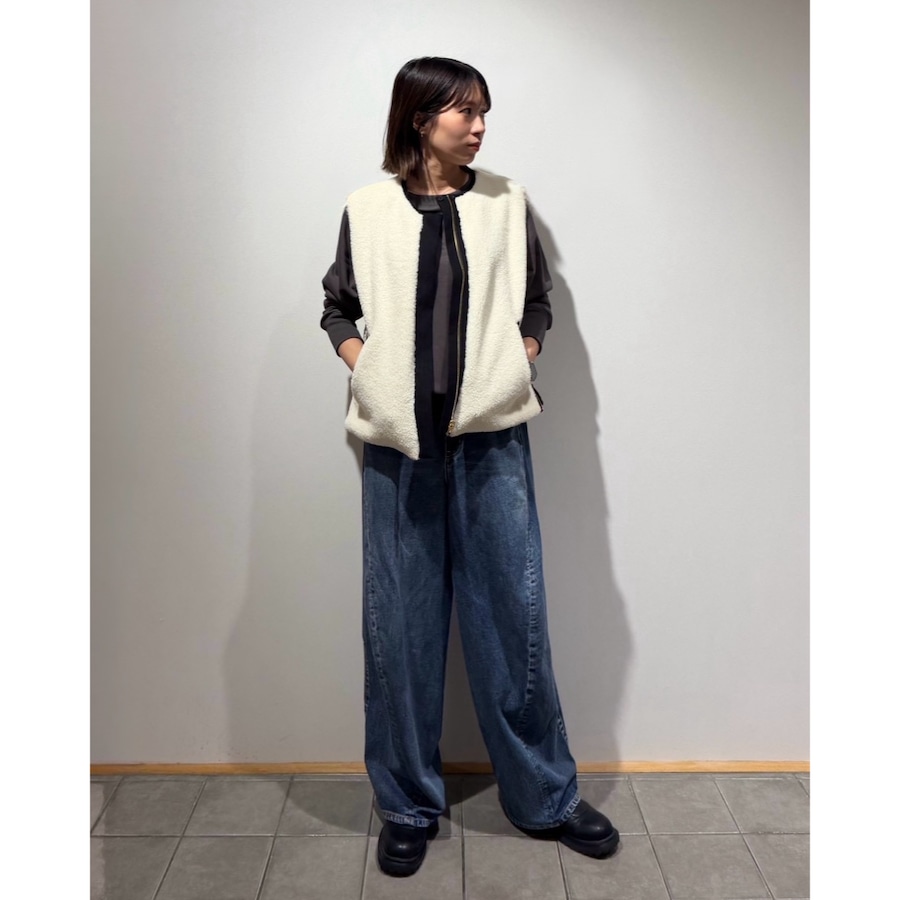 福岡店 170cm  /  着用カラー ホワイト