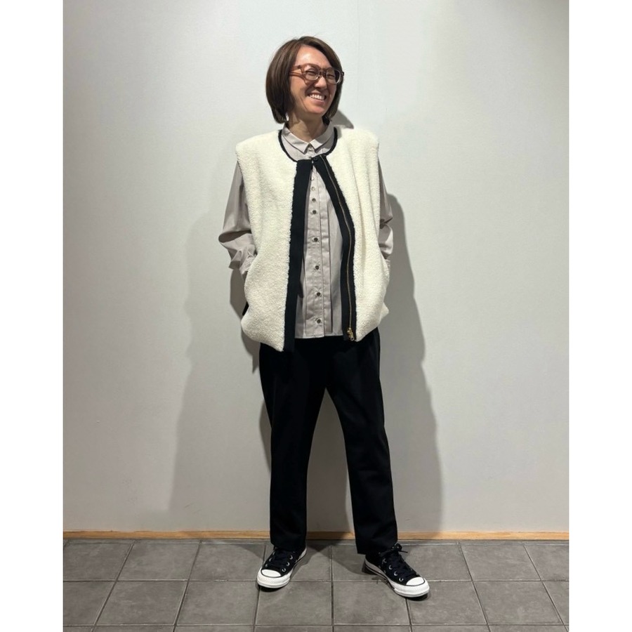 福岡店 154cm  /  着用カラー ホワイト