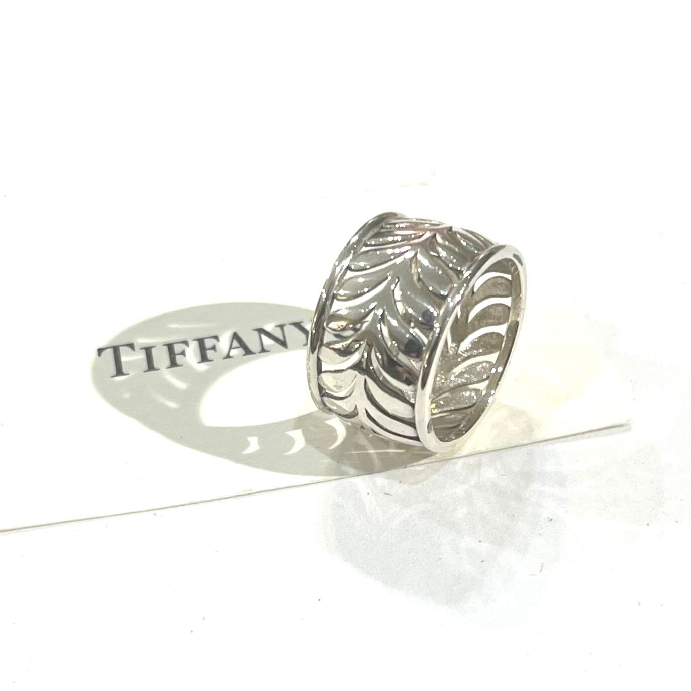 ティファニー ヴィラ パロマ パーム リング　シルバー925 TIFFANY & Co.】【約12.5号】3003 Villa Paloma Palm リーフリング