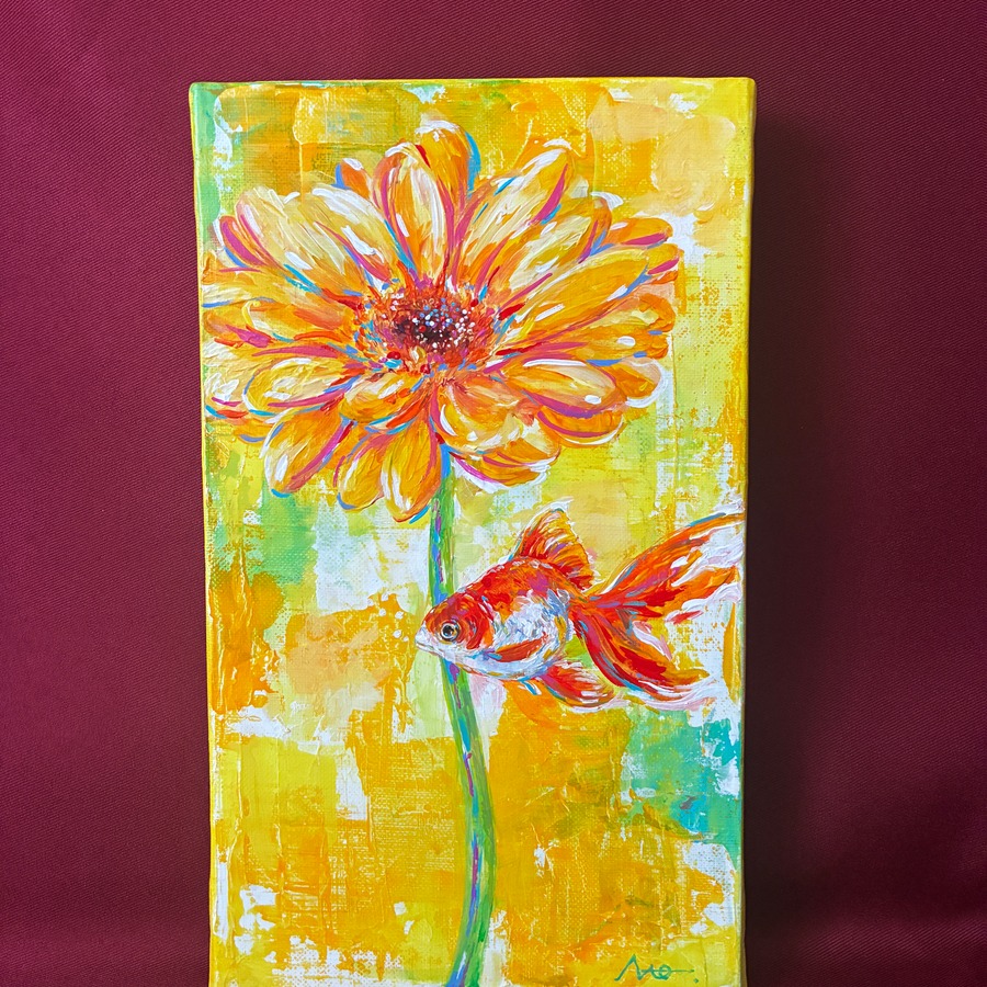 Hand-painted by infinity artist NAO, Japan.