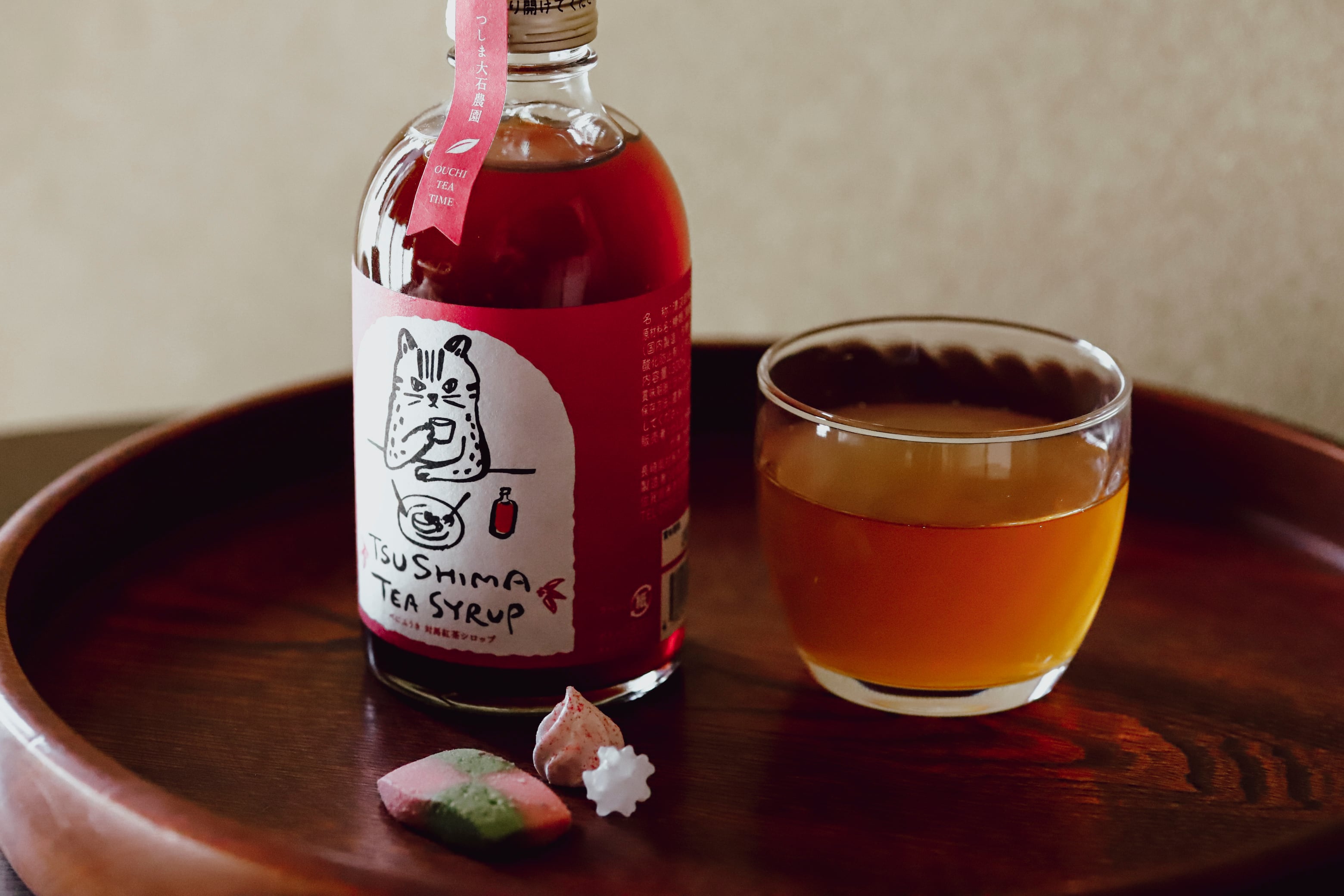 ⚠️注意‼️発送が特定の月末限定品　赤茶は魔を払う縁起の良い石　おすすめの古い原石 対馬紅茶シロップ 【 SALE 】 | つしま大石農園