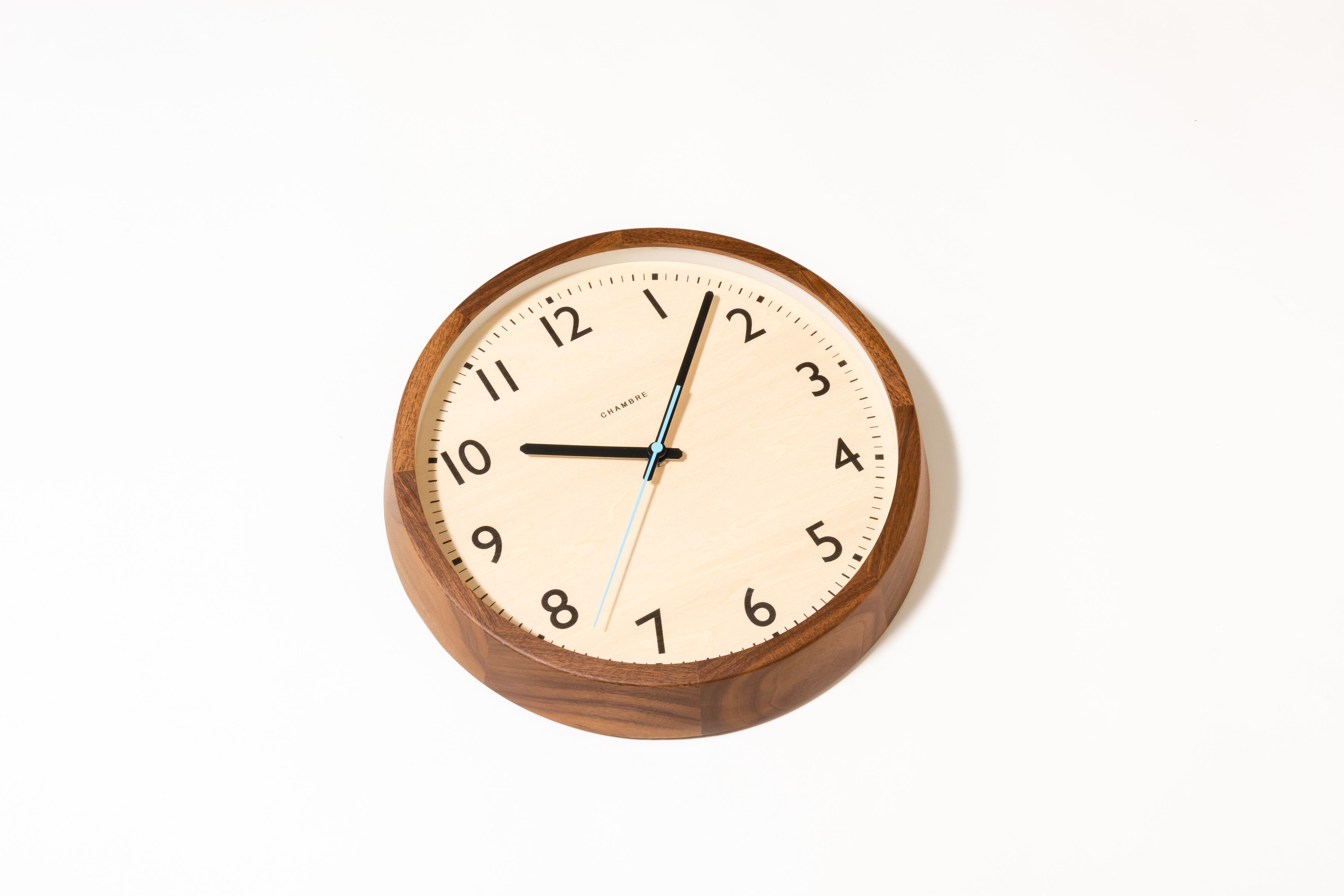 Dries Van Noten★シェルパ クロッグ 送関込み 電波時計 DROP CLOCK WALNUT | シャンブル【CHAMBRE】byインターゼロ