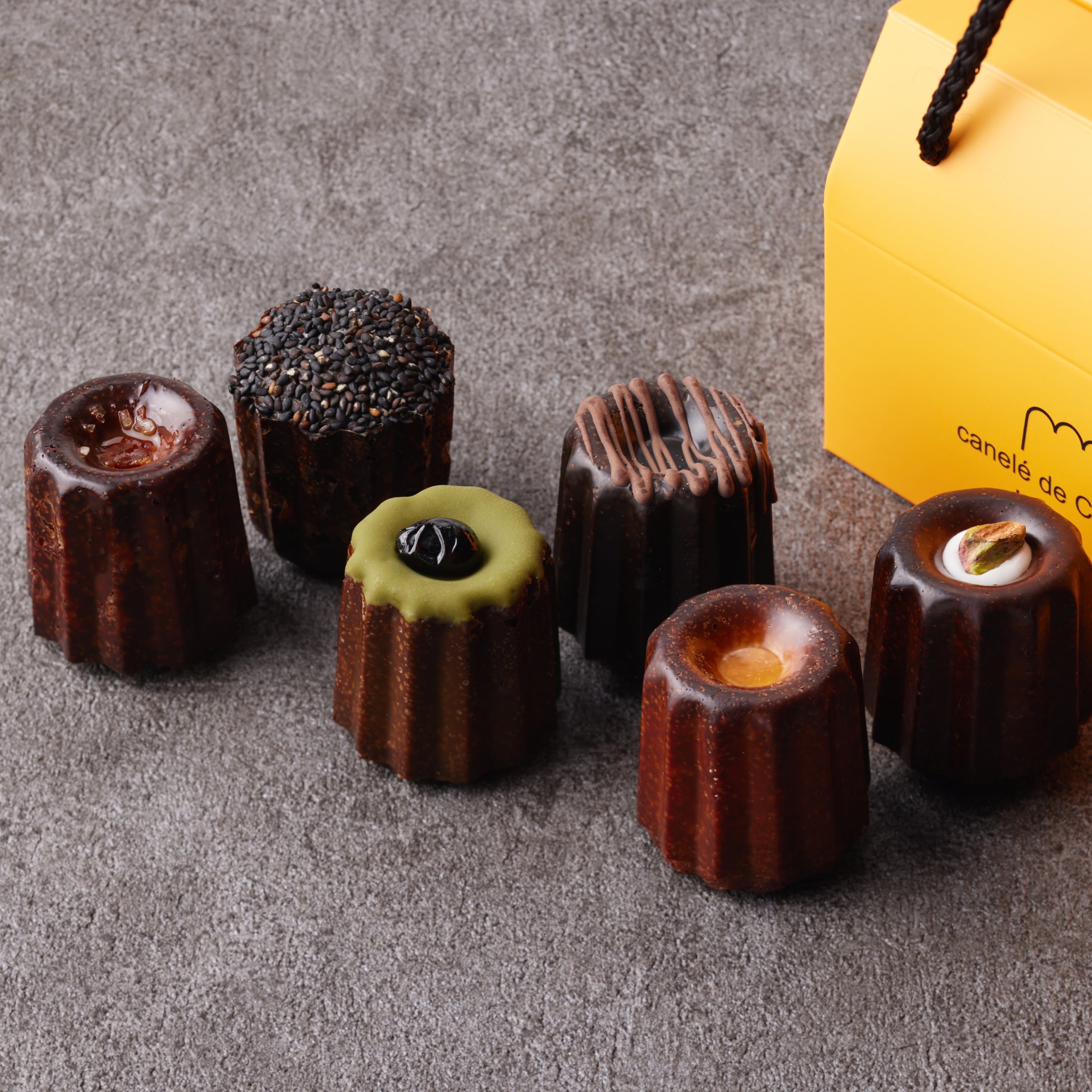 カヌレ定番と人気の6種SET 自家製 canelé de CHIANTI | canelé de