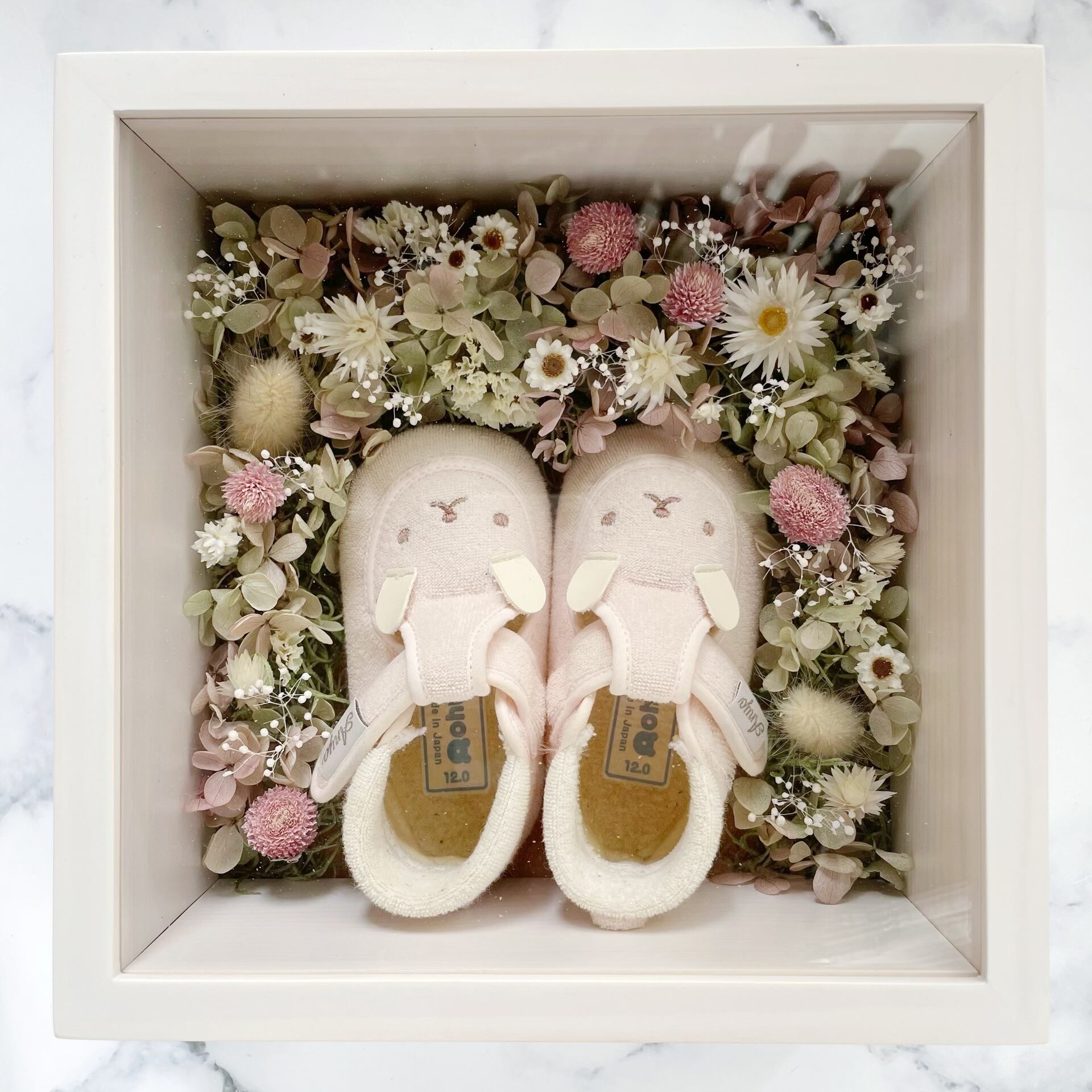 ホワイト&ピンク