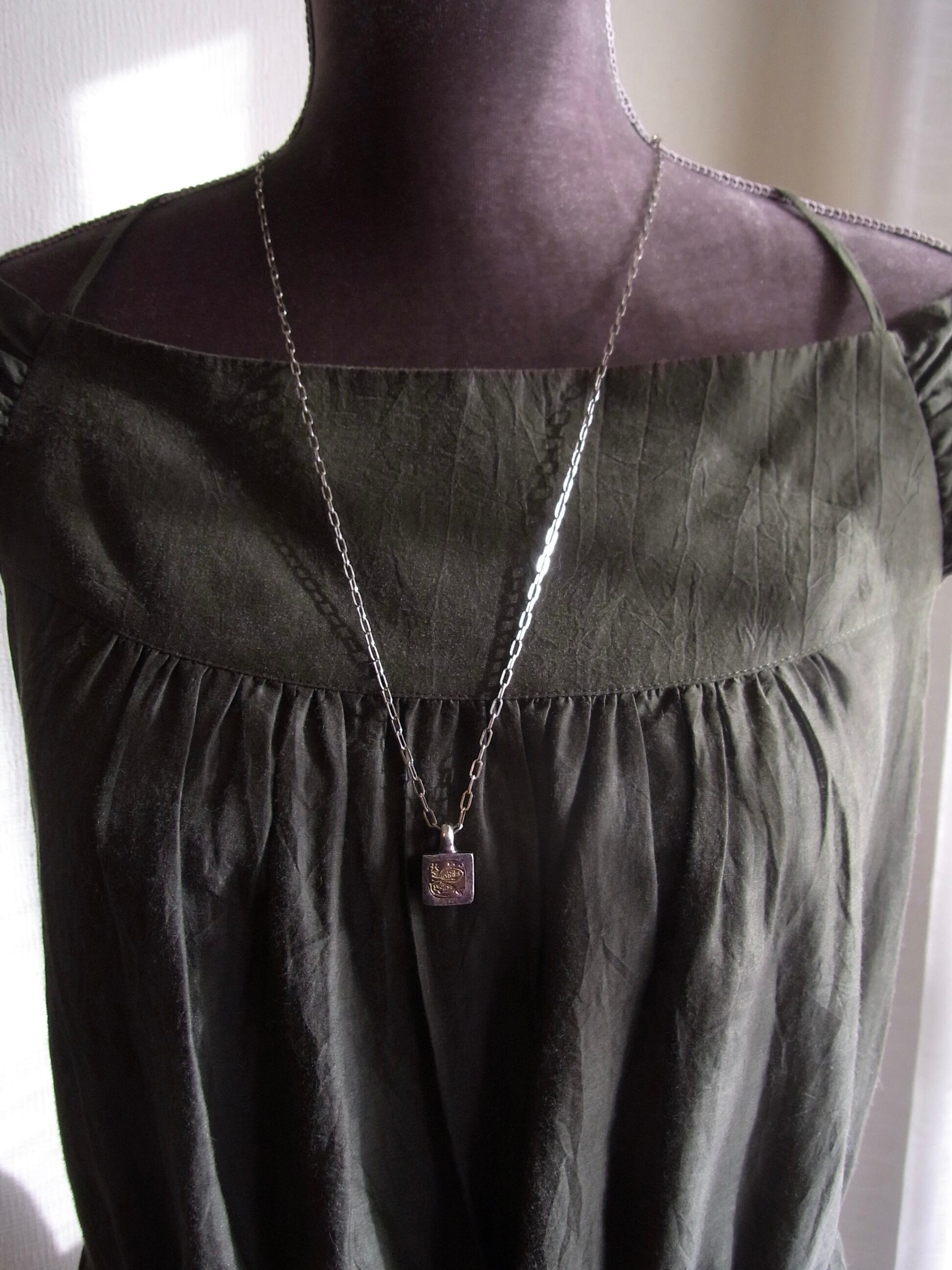 魚座×73cm細身ロングチェーン