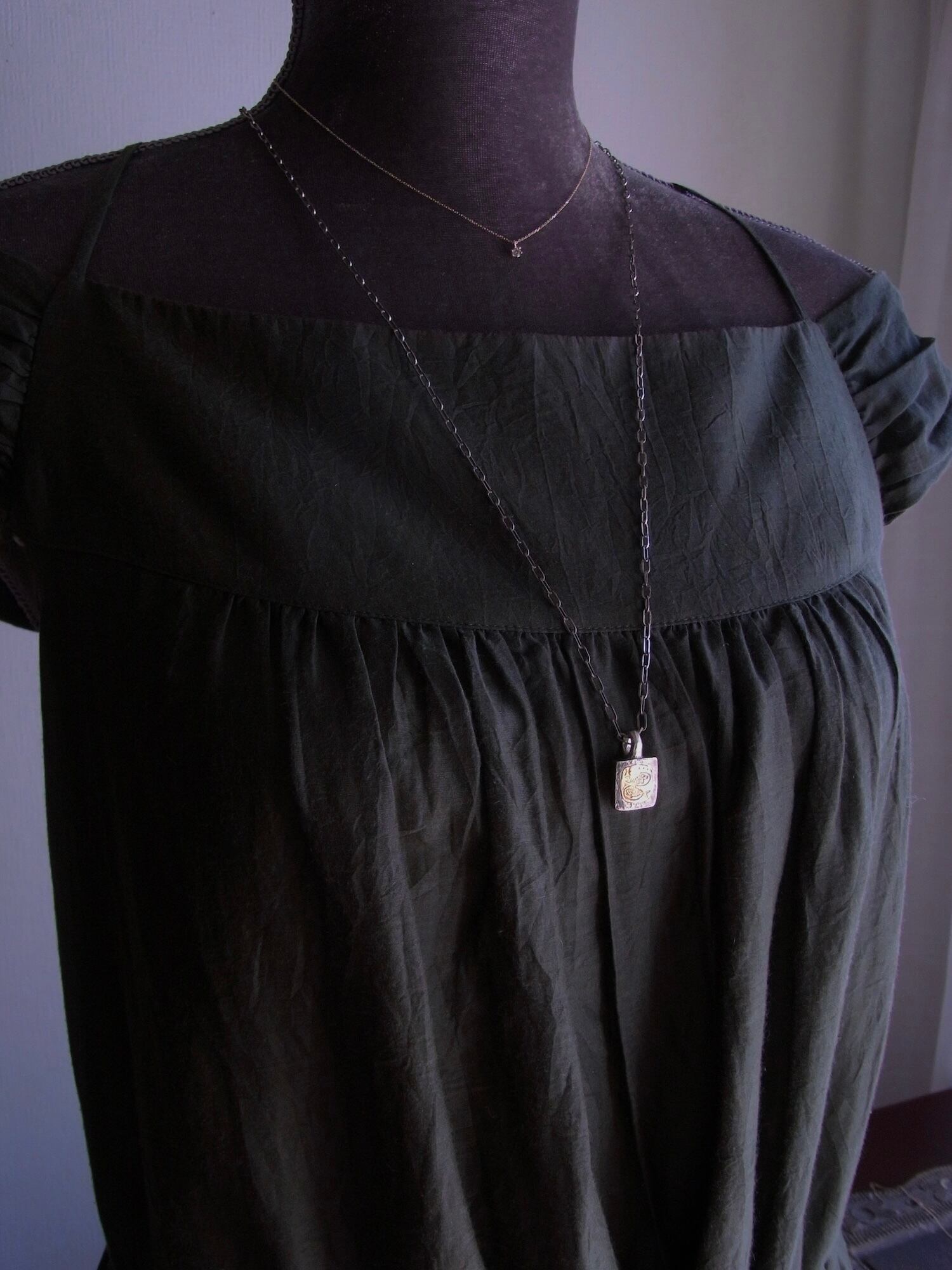 魚座×73cm細身ロングチェーン