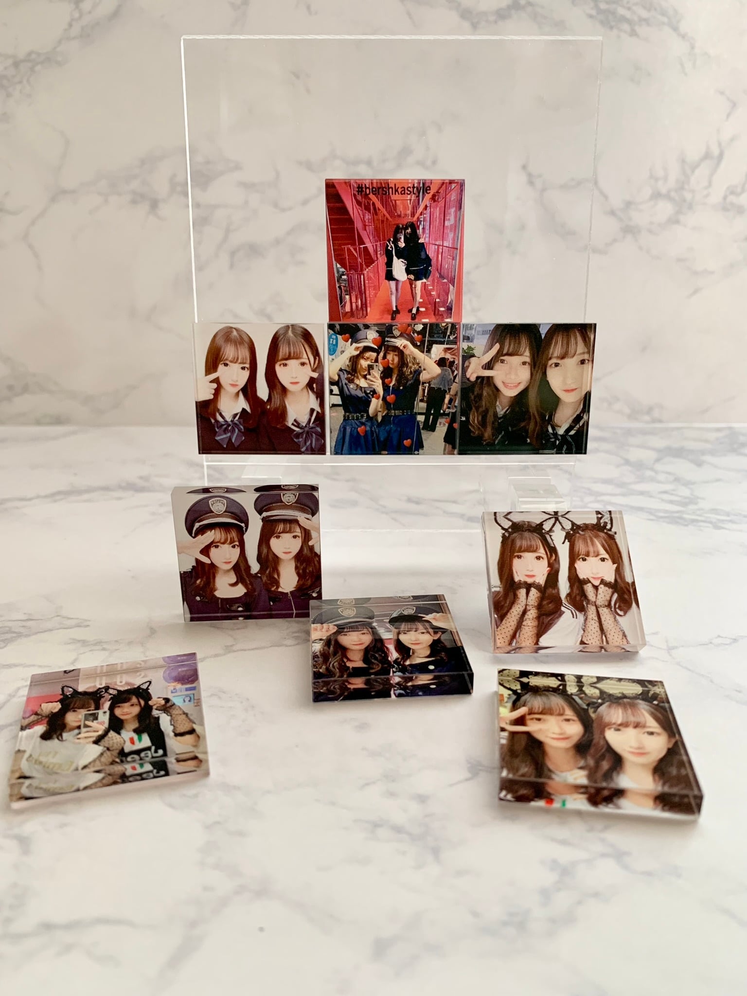 何度も配置を変えたり一つ一つ立ててみたり楽しさいっぱい♪