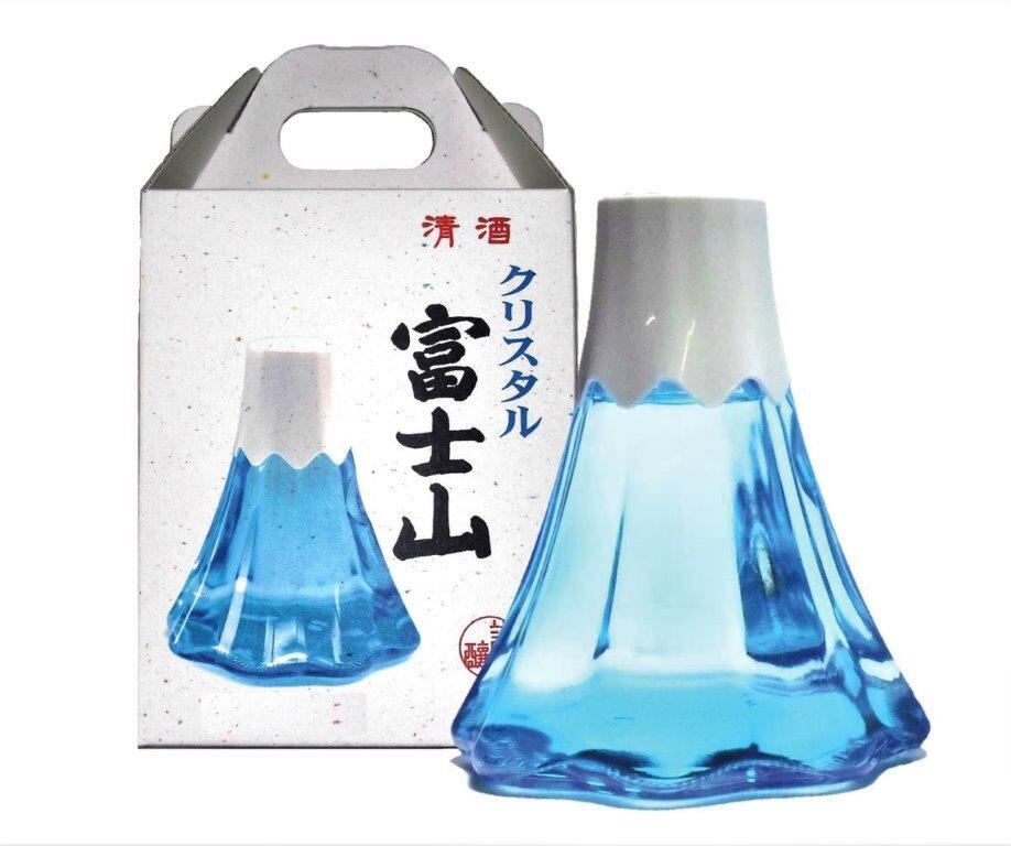 ☆ユネスコ協力商品パッケージ入☆ 本醸造 クリスタル富士山/360ml