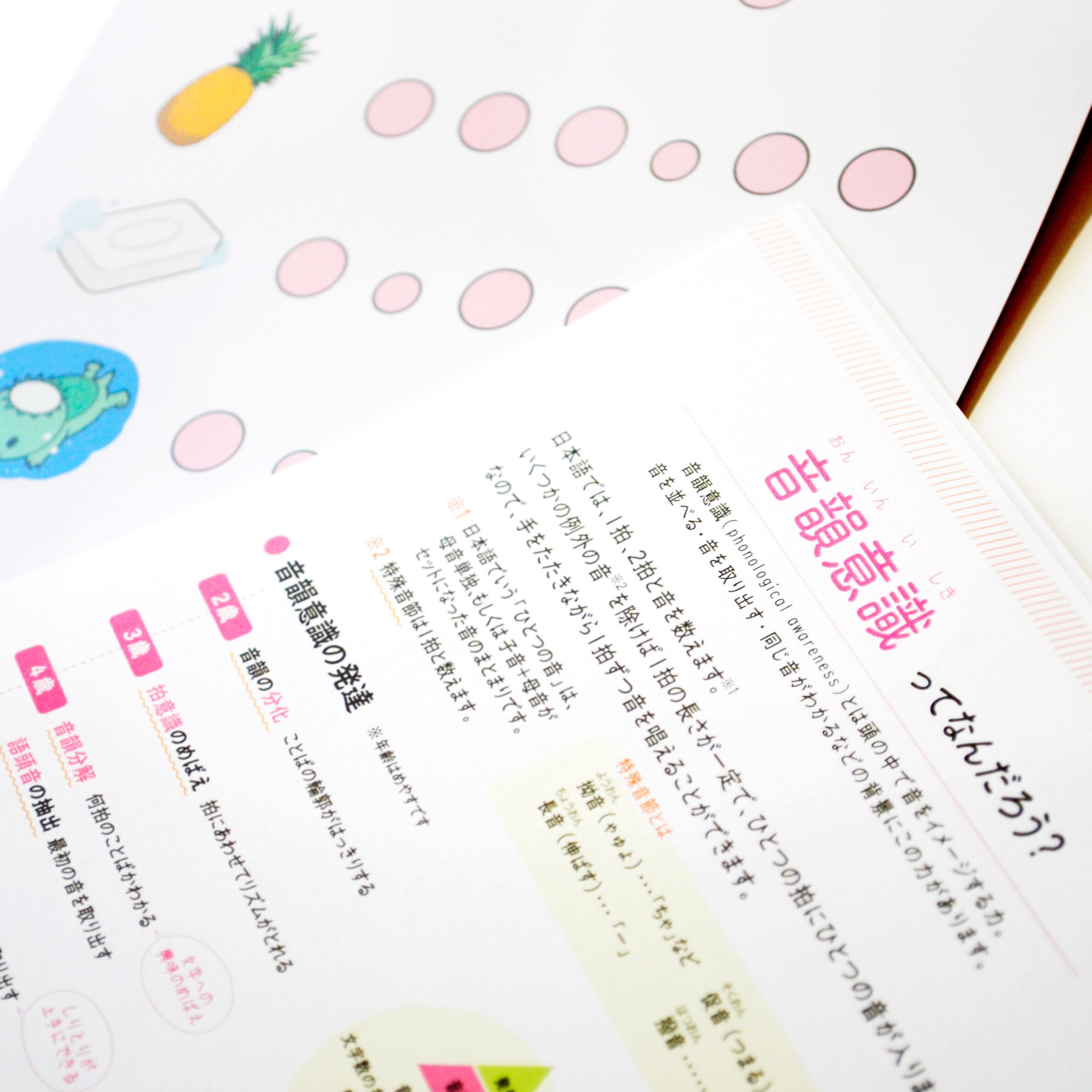 言語聴覚士がつくった ことばドリルVol.1【音の分解・音の抽出 2冊組み