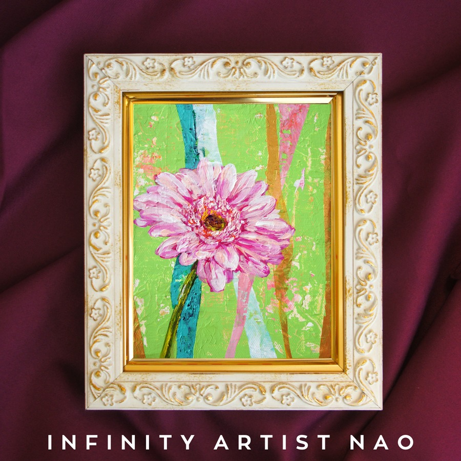 Hand-painted by infinity artist NAO, Japan.