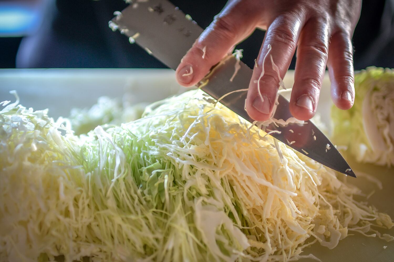 極甘キャベツも全て手刻み