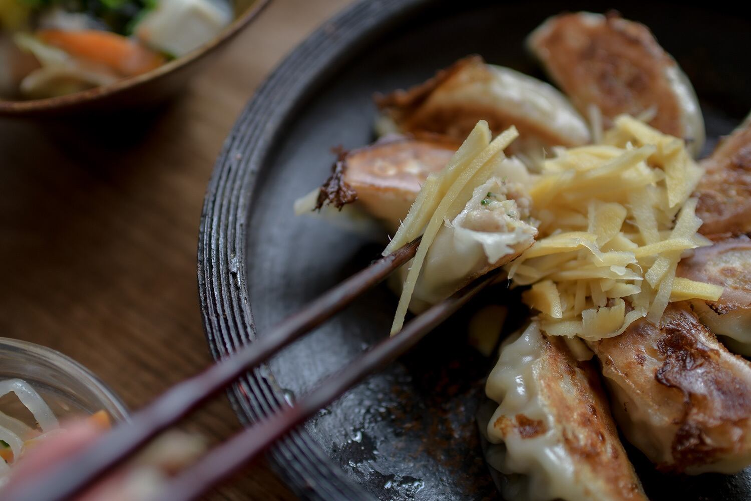 甘酢漬け生姜との相性バッチリ！