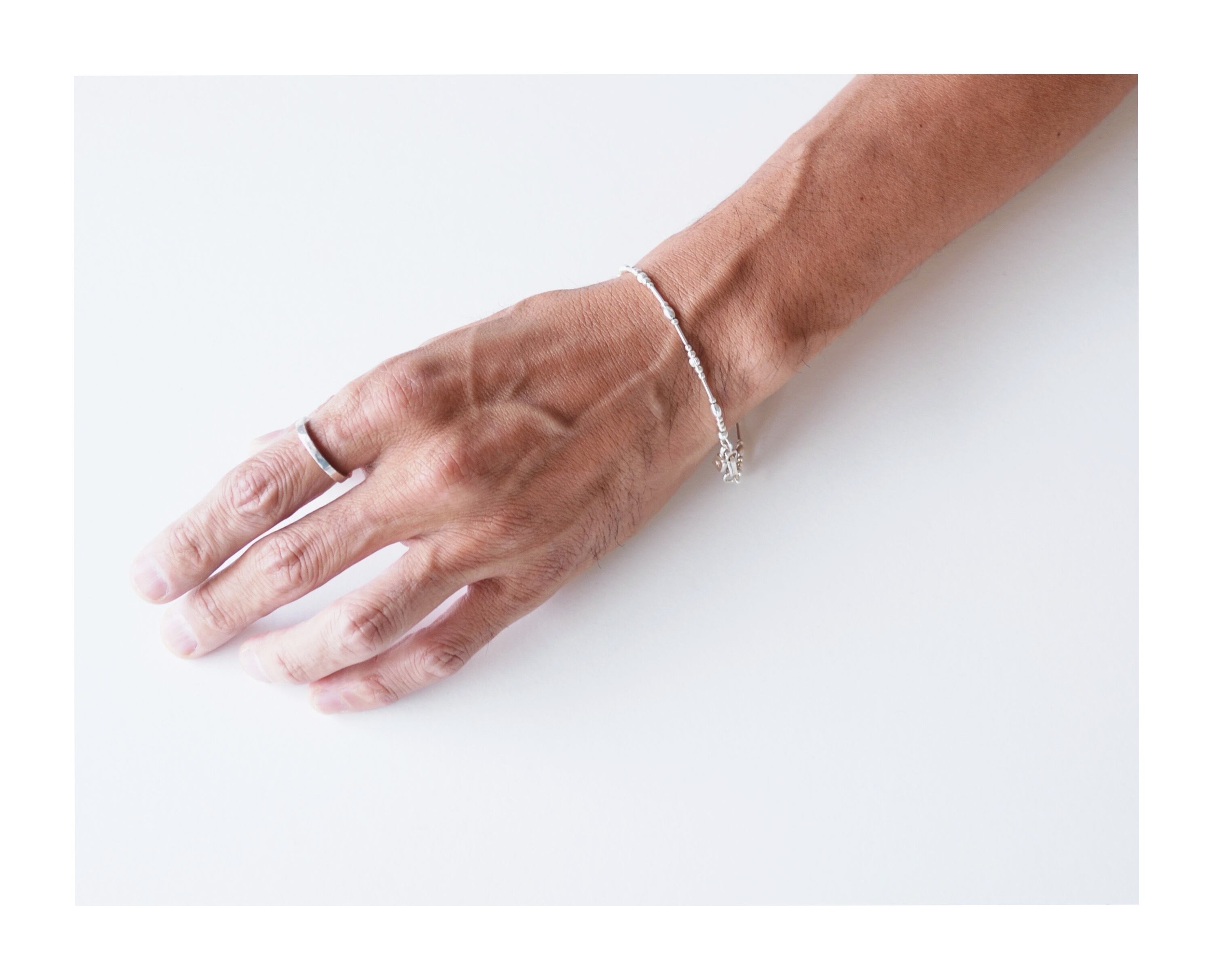 Tube Beads Braceletと組み合わせ（インスタグラムより）