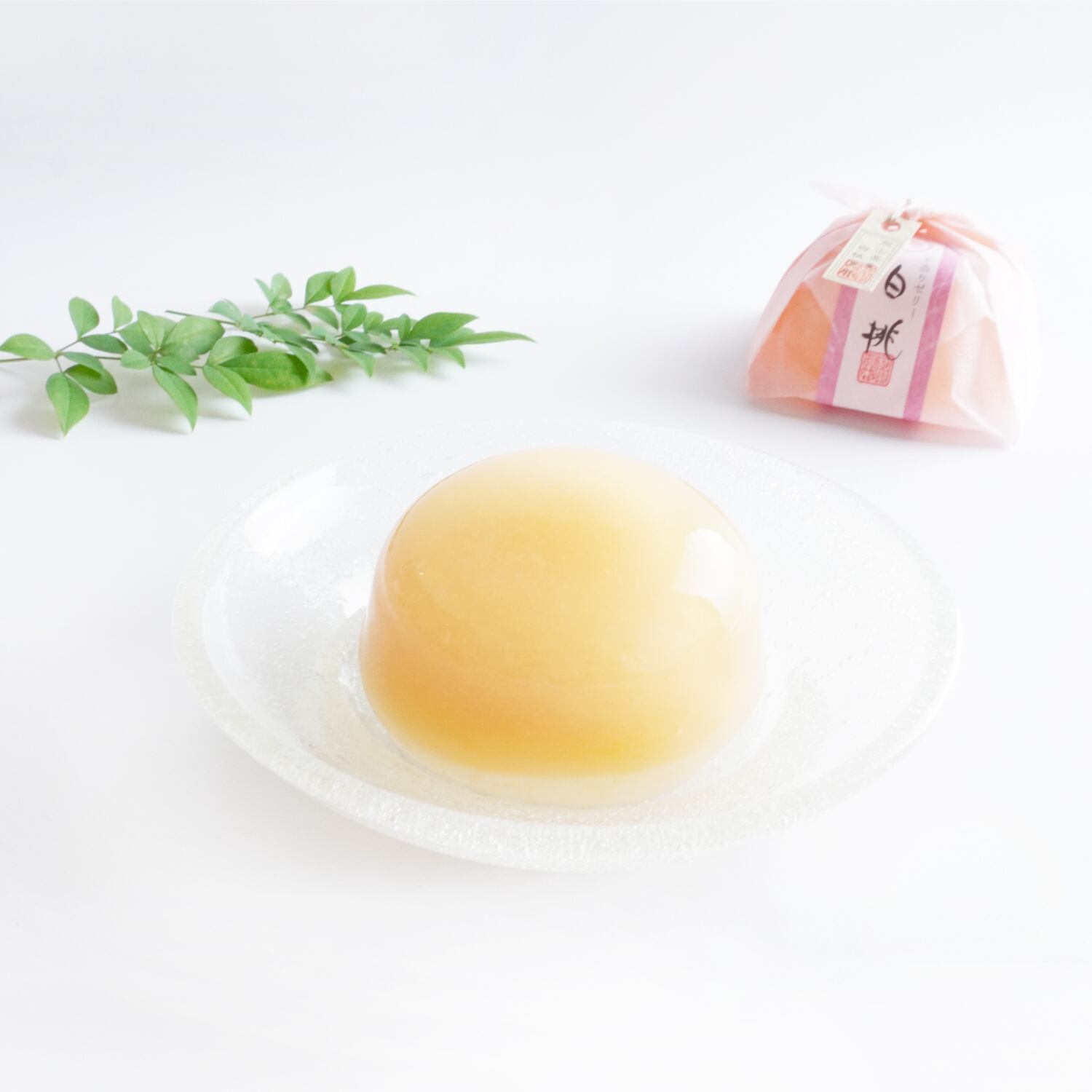 手造りゼリー「 岡山県産 白桃 」 | くらしき美味処