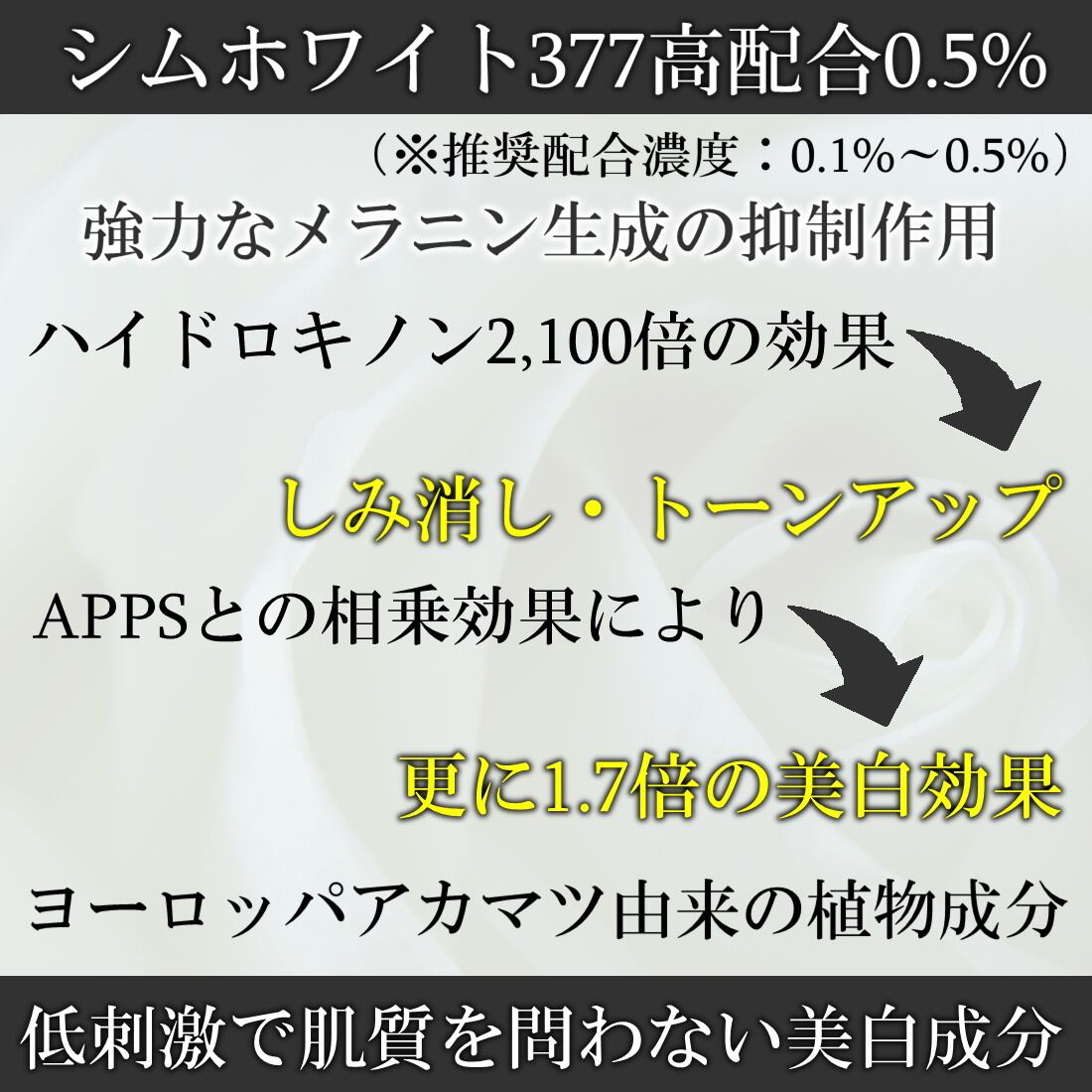 White Tsp Cream ホワイトtspクリーム Llongyオンラインストア公式