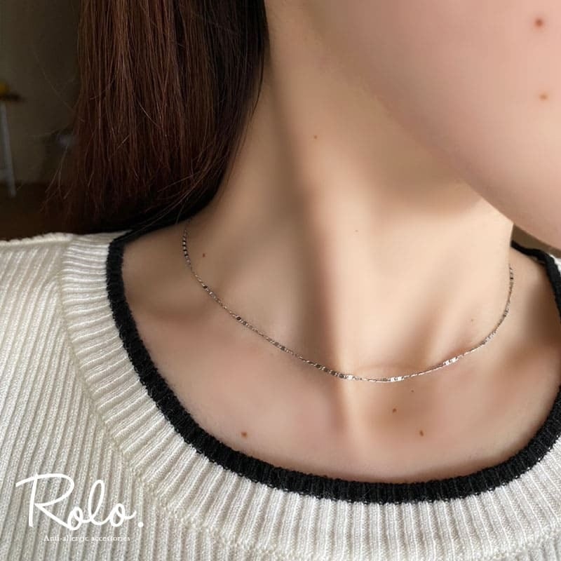 デザインチェーンネックレス シルバー925 | Roloshop BASE店